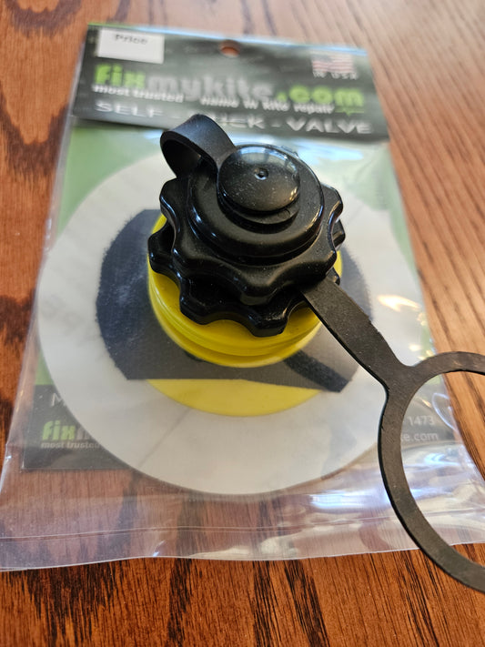 PKS ProFlow Screw Valve With Velcro for Ocean Rodeo Airush, Naish, Star, RRD, Switch