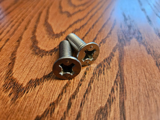 Stainless Steel Phillips Head M8 x 25mm Hydrofoil Bolts set of two