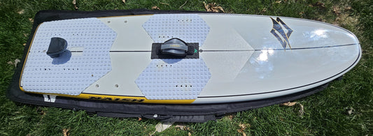 Naish Venturi Race Board with Wizard Hat Carbon Hydrofoil Plate Mount