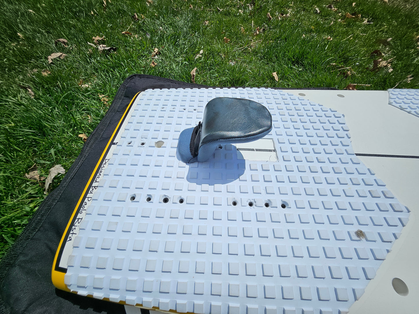 Naish Venturi Race Board with Wizard Hat Carbon Hydrofoil Plate Mount