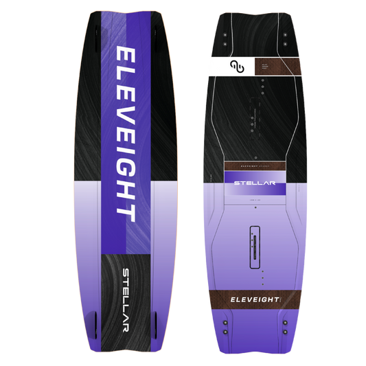 Eleveight Stellar V2 Twin Tip Big Air Kiteboard
