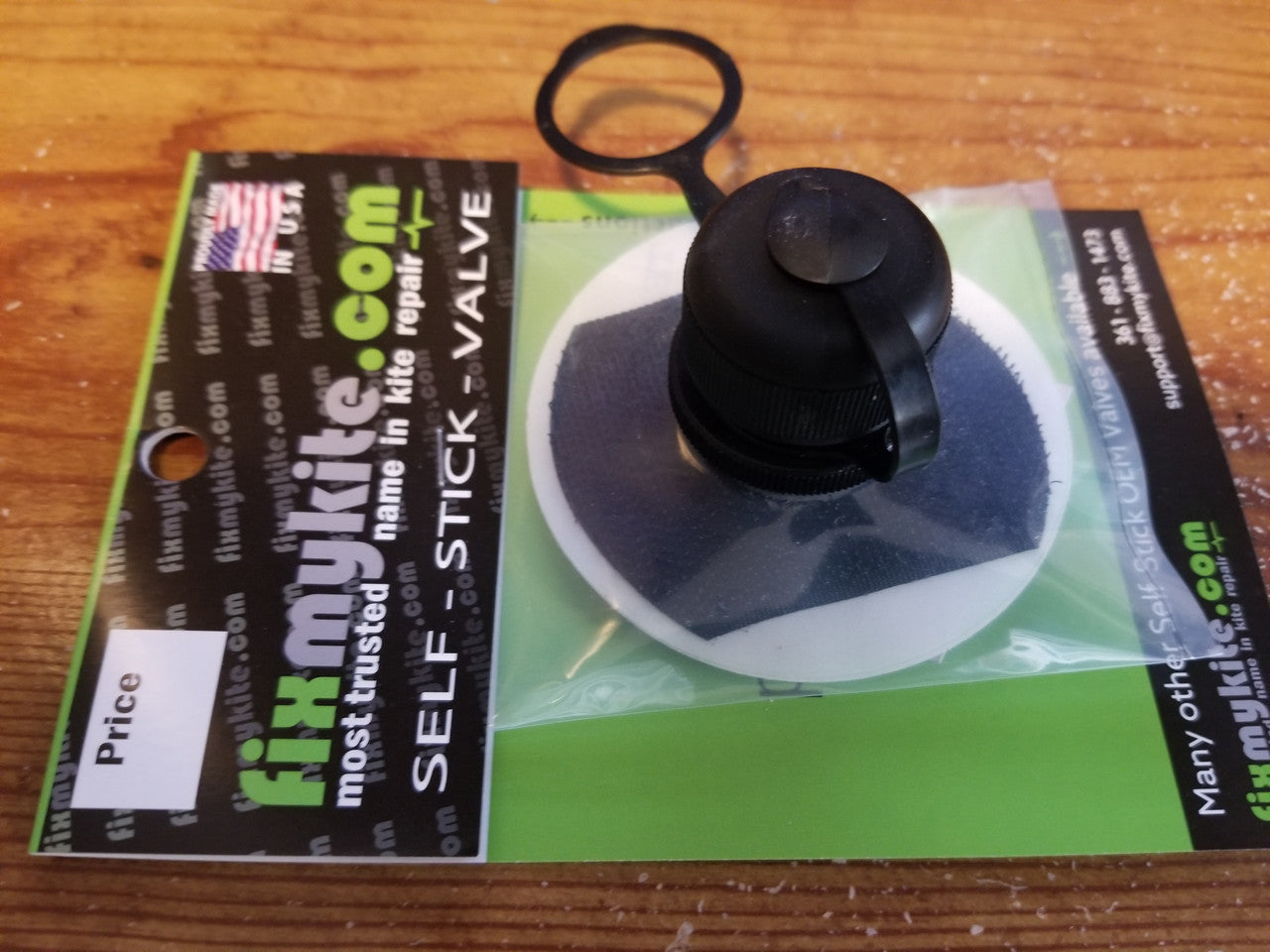Cabrinha Air Lock 2 Valve Replacement w/Velcro