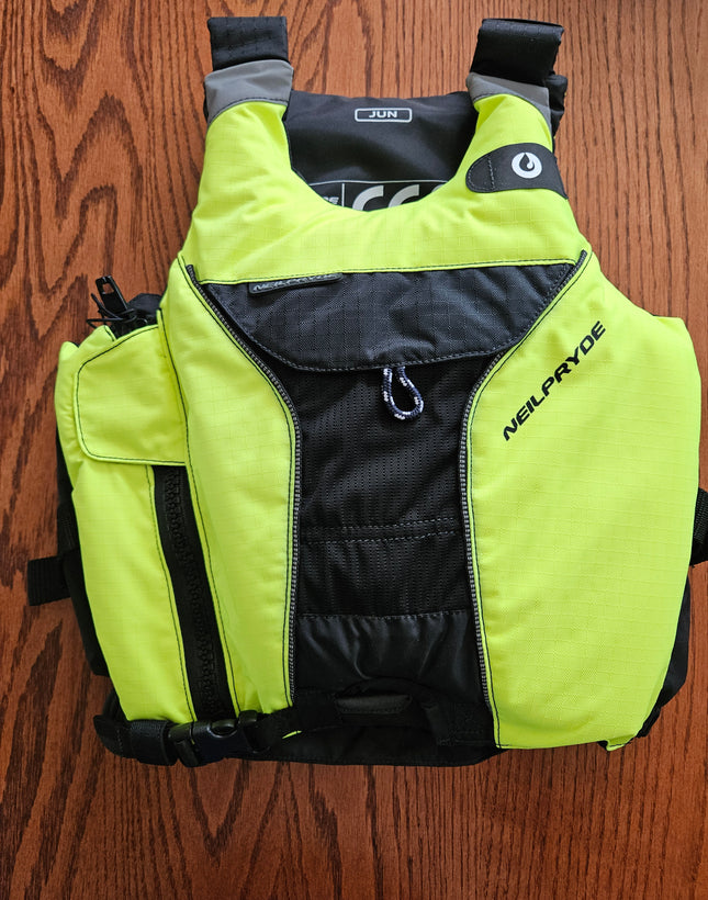 High Hook Floatation Vest by Neil Pryde Junior Size Color Yellow