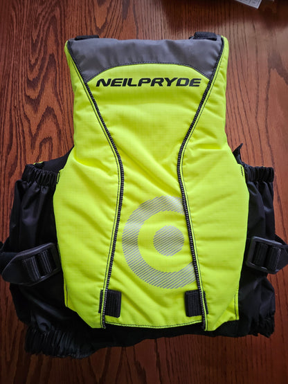 High Hook Floatation Vest by Neil Pryde Junior Size Color Yellow