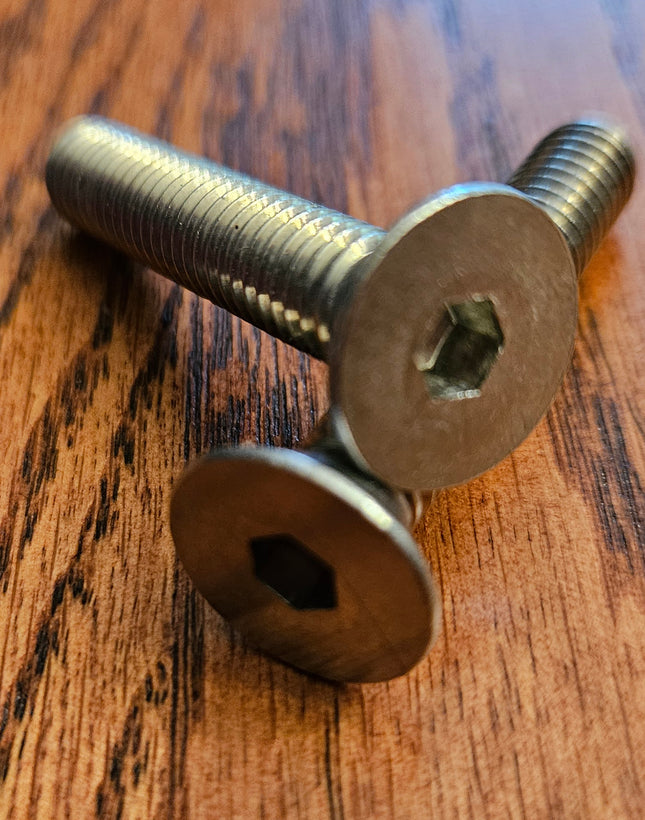 Stainless Steel Hex Head M8 x 40mm Hydrofoil Bolts set of Two