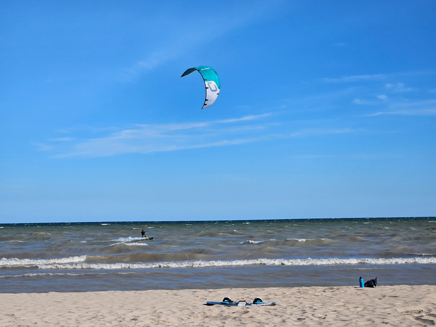 Ozone  Vortex Aluula Kite Emerald Green Special Order Color