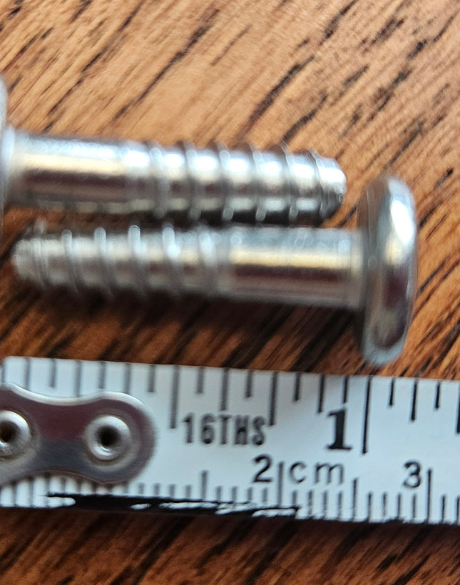 Surfboard Stringer Coarse Thread Screws for Footstraps 1