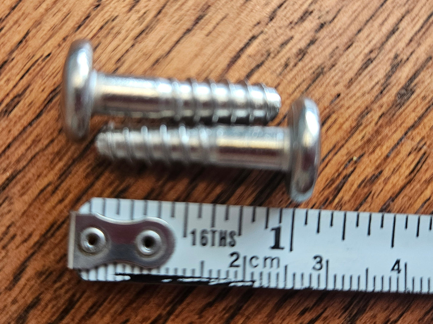 Surfboard Stringer Coarse Thread Screws for Footstraps 1"