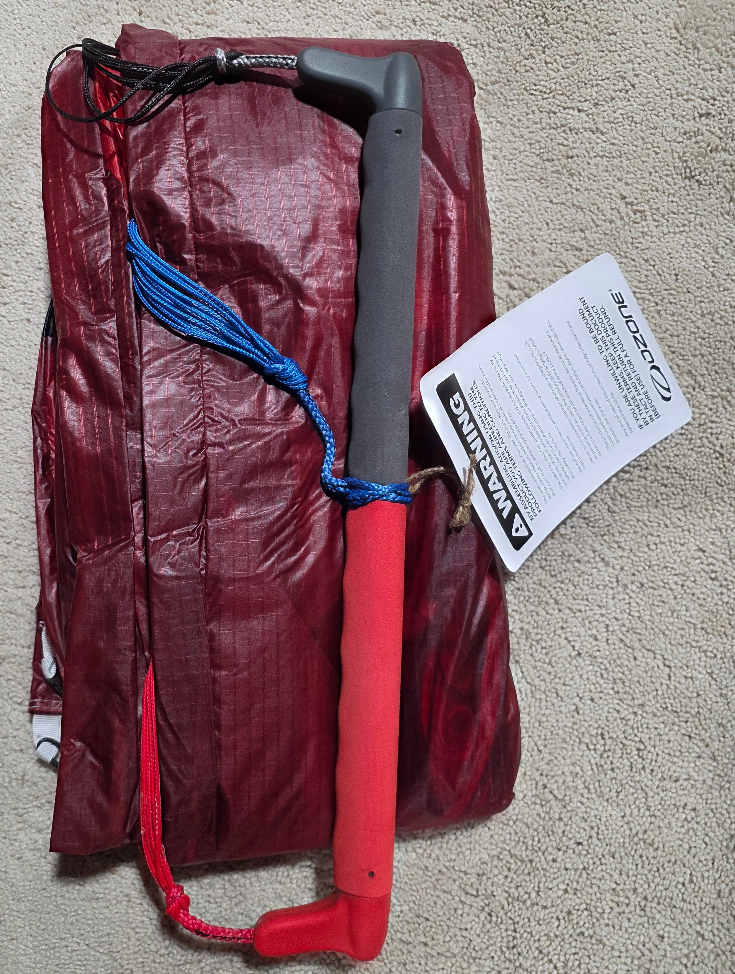 Lightly Used 3.6m Ozone Pocket Rocket Parawing