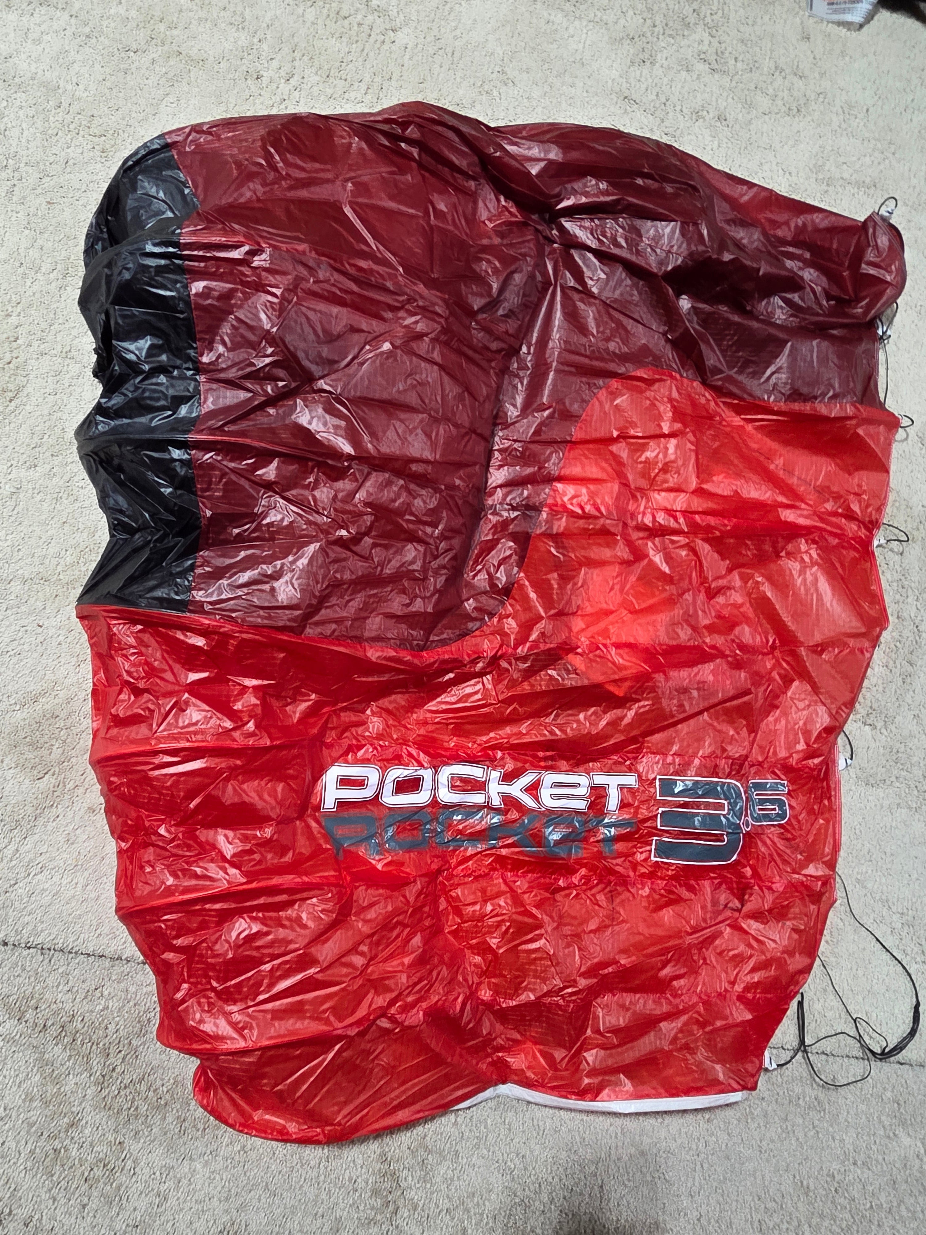 Lightly Used 3.6m Ozone Pocket Rocket Parawing