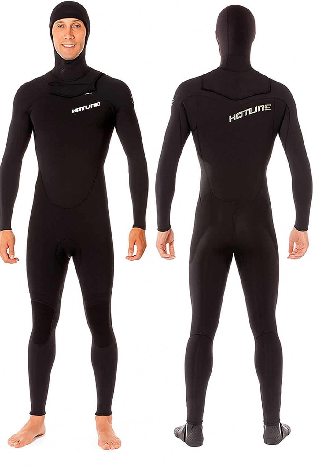Hotline Mens Reflex 2.0 5/4mm Hooded Wetsuit