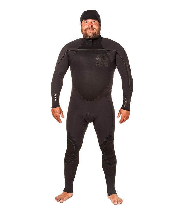 Hotline Mens UHC 5/4mm Hooded Wetsuit Ultra Hot Combo