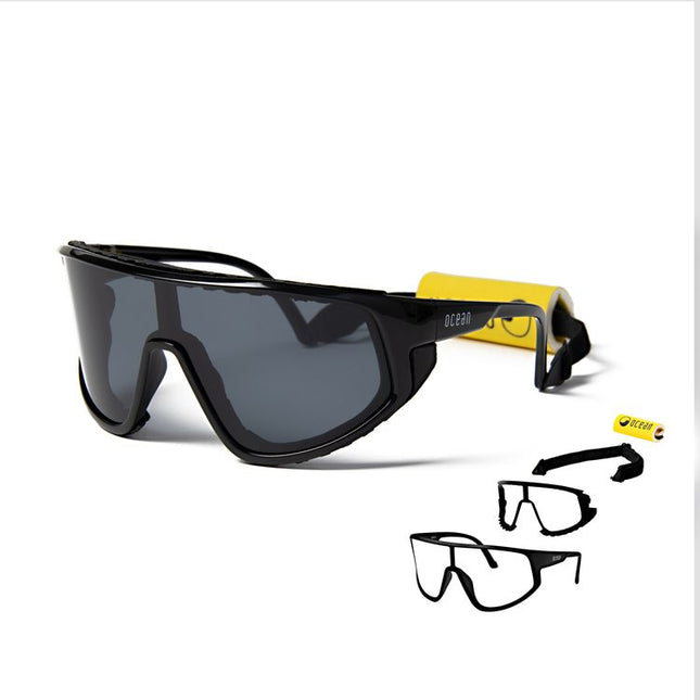 Ocean Glasses Killy Water Polarized Watersports Sunglasses Gloss Black