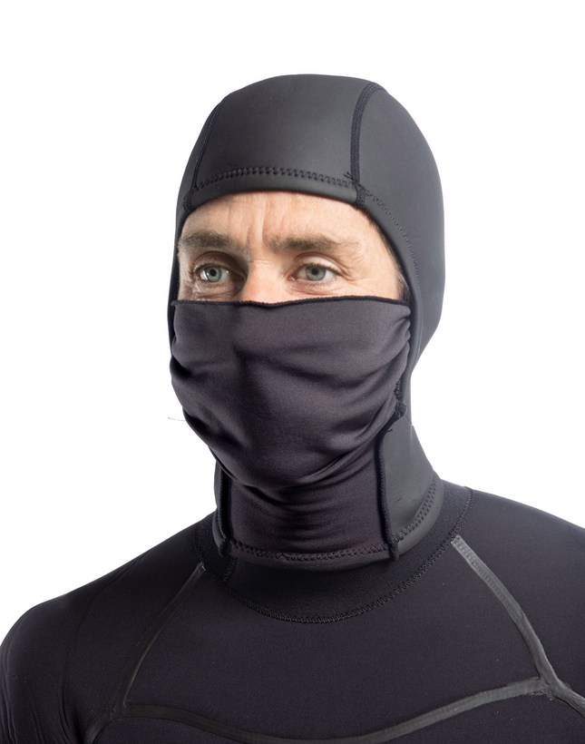 Hotline 2mm Neoprene Hood with Balaclava Face Shield