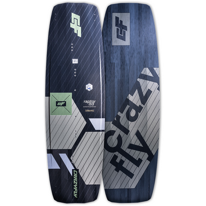 2023 Crazyfly Raptor LTD Twin Tip Kiteboard