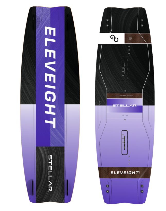 Eleveight Stellar V2 Twin Tip Big Air Kiteboard