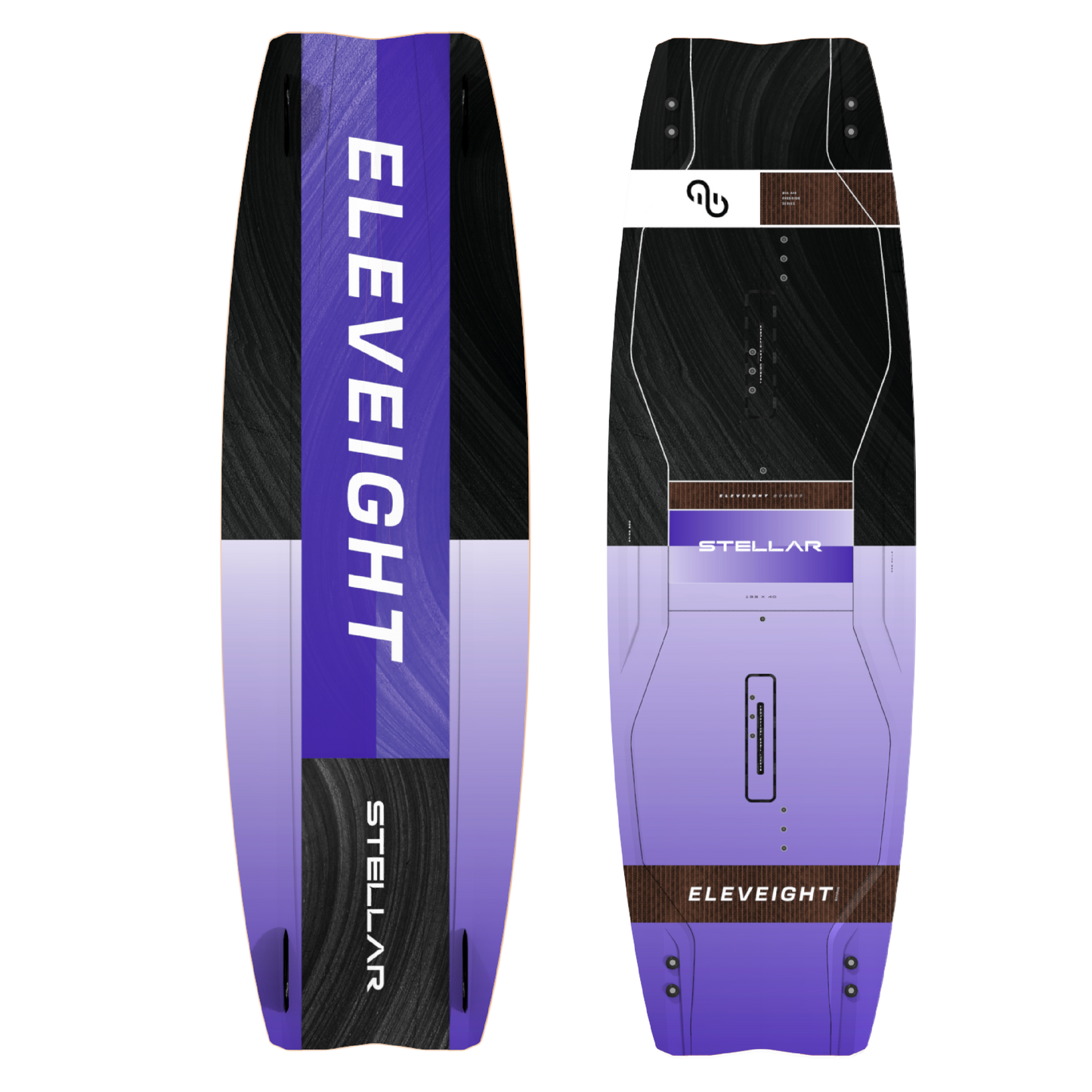 Eleveight Stellar V2 Twin Tip Big Air Kiteboard