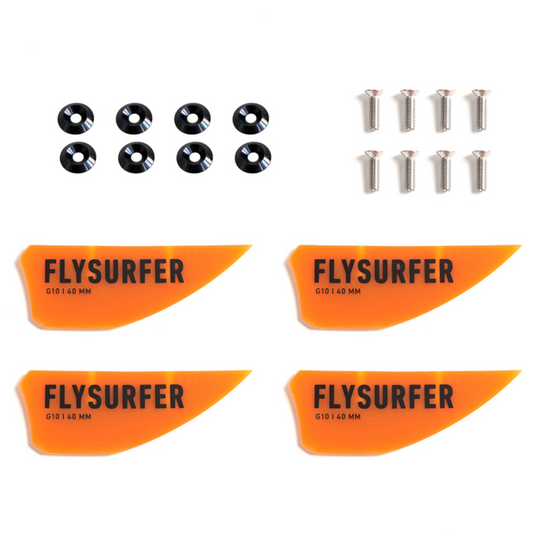 Flysurfer 40mm G10 Twintip Fins Including Hardware