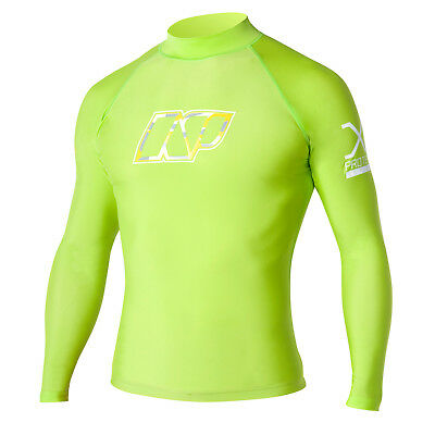 Neil Pryde - NP Junior sizes Long Sleeve Rashguard Lime Green