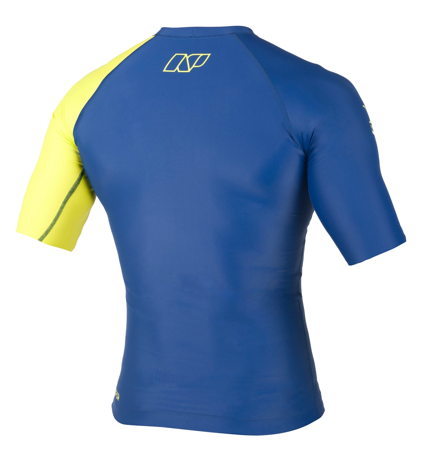 Neil Pryde - NP Junior size 14 Short Sleeve Rashguard Blue/Yellow