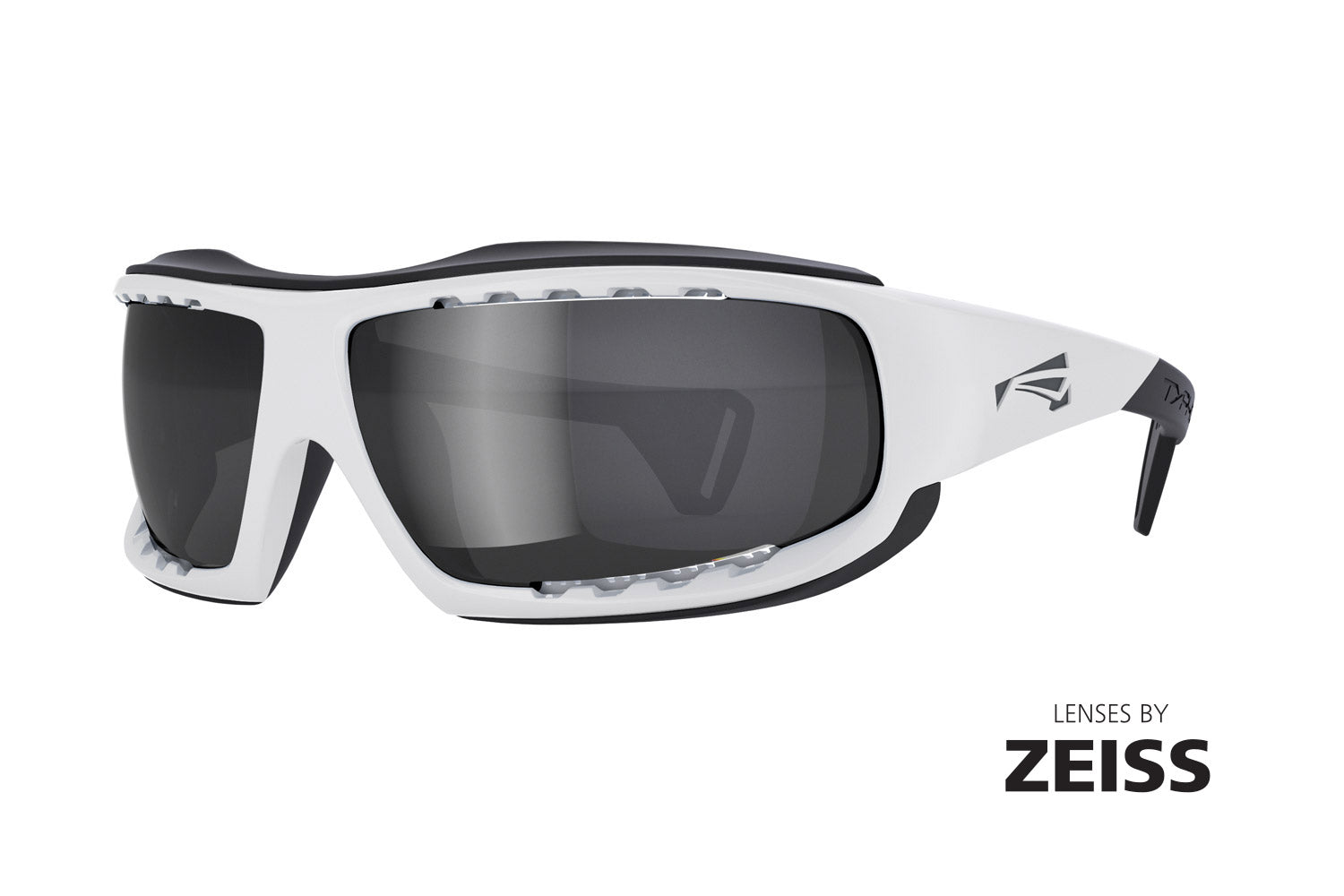 Lip Typhoon Polarized Sunglasses White Frames with Zeiss Smoke Lenses
