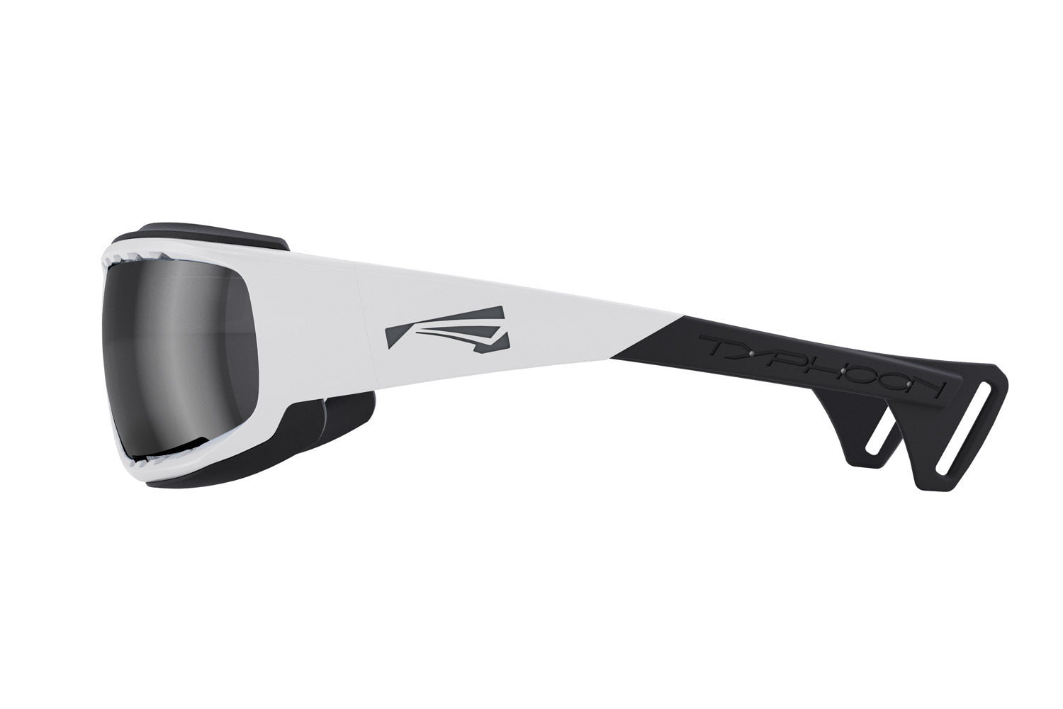 Lip Typhoon Polarized Sunglasses White Frames with Zeiss Smoke Lenses