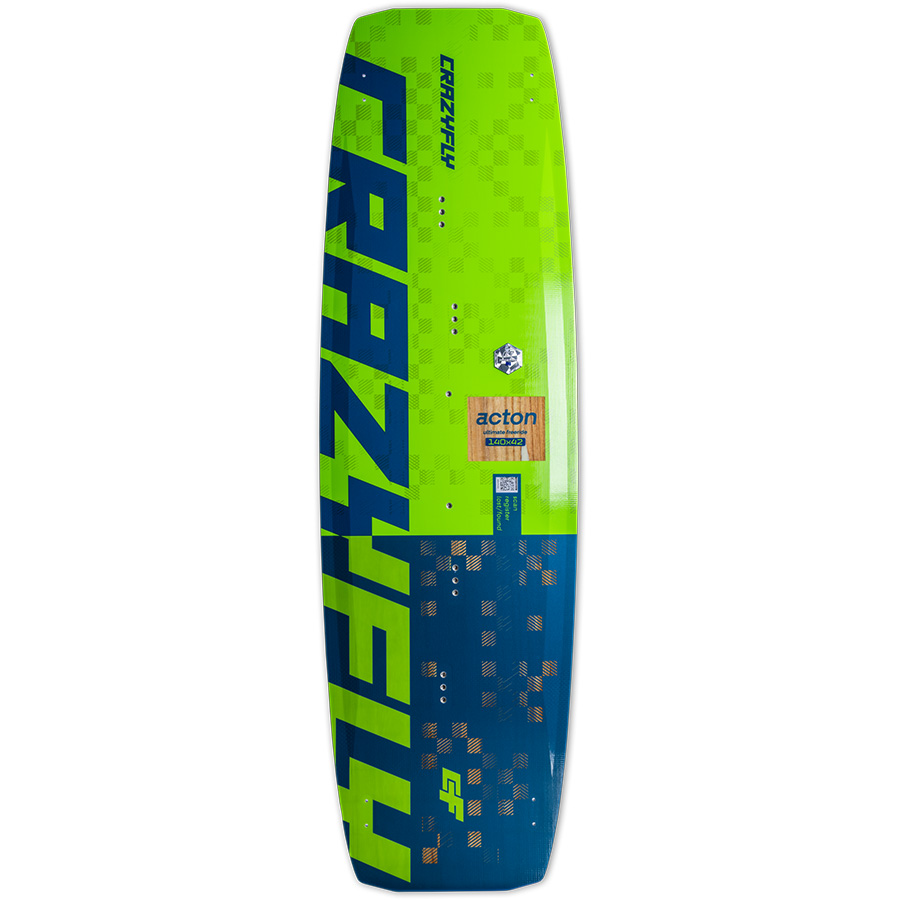 2025 Crazyfly Acton Twin Tip Kiteboard