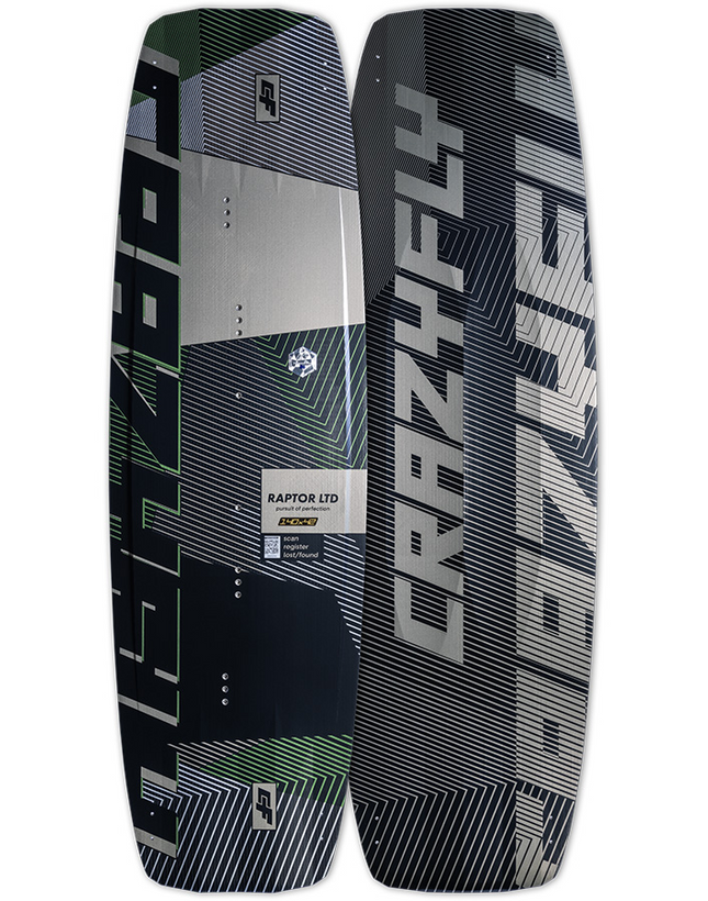 2025 Crazyfly Raptor LTD Twin Tip Kiteboard
