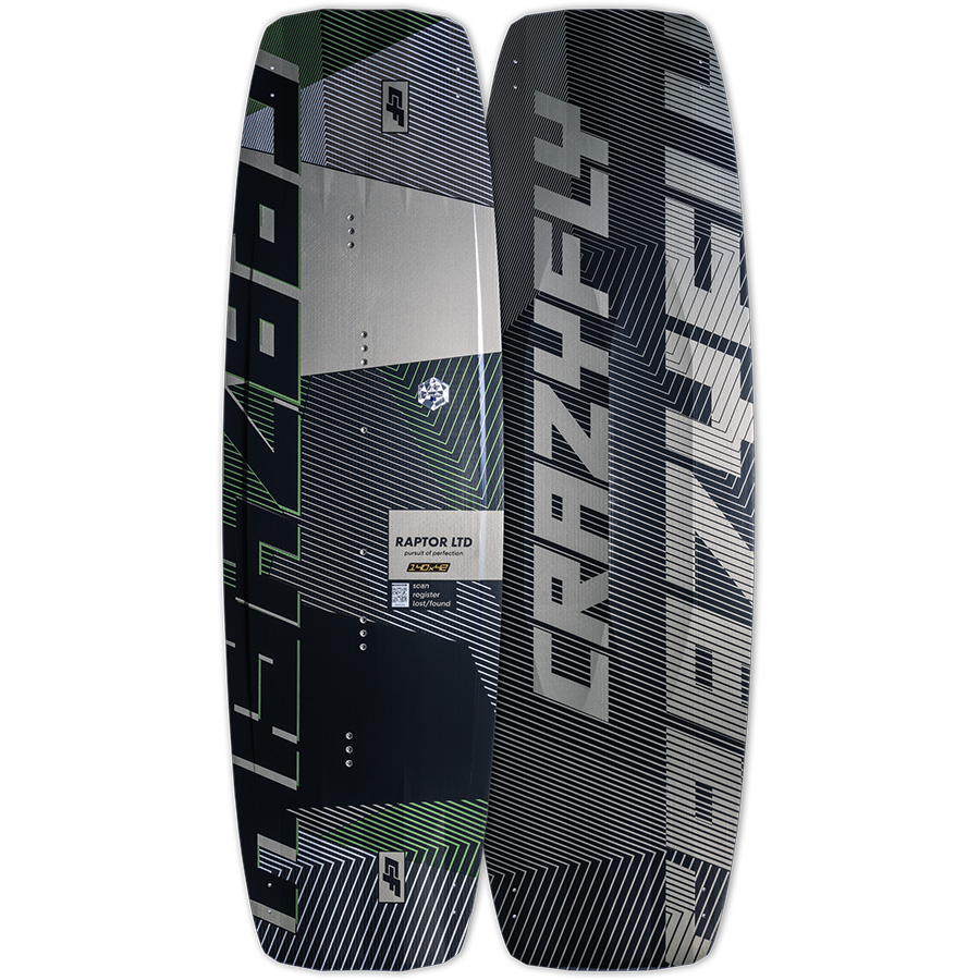 2025 Crazyfly Raptor LTD Twin Tip Kiteboard