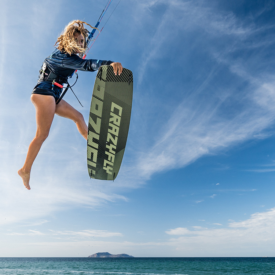 2025 Crazyfly Raptor LTD Twin Tip Kiteboard