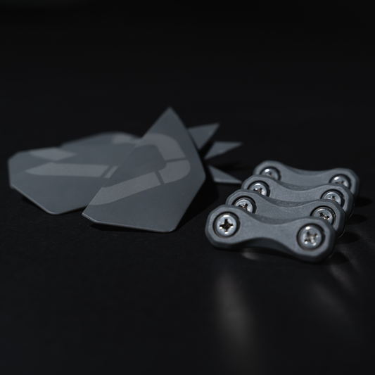 Ozone 45mm Tiwn Tip Fins Set of Four