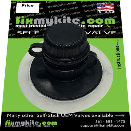 Cabrinha Low Profile Air Lock Valve & Assembly 2014 kites & Newer