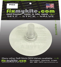 North Lazy Pump One Pump Valve, 1st Generation Kiteboarding Kite Bladder Repair Valve