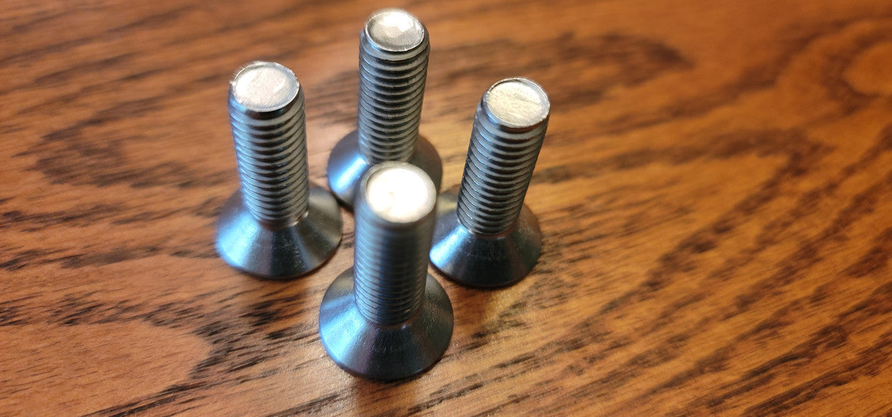 Stainless Steel Hex Head M8 x 25mm Hydrofoil Bolts set of Four