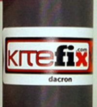 KiteFix Dacron Leading Edge & Strut Tape Gunmetal