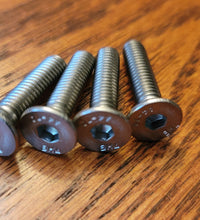 Stainless Steel Hex Head M6 x 25mm Hydrofoil Bolts set of Four