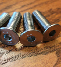 Stainless Steel Hex Head M8 x 25mm Hydrofoil Bolts set of Four