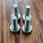 Twin Tip Kiteboard Fin Bolts set of Four M6 x 16mm Stainless Steel