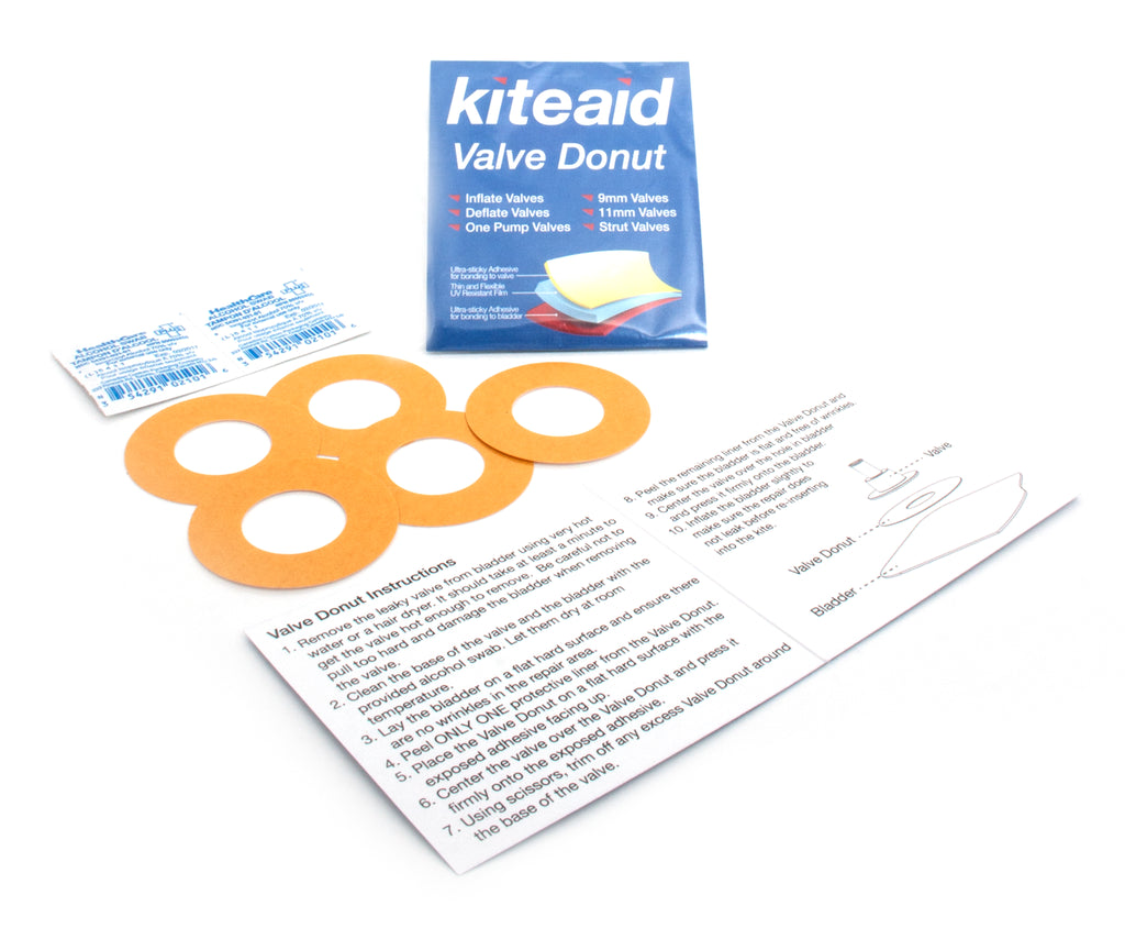 KiteAid Valve Donut valve repair kit set of 5
