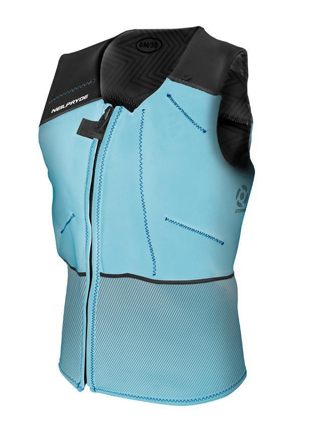 Neil Pryde Women's Storm Impact Front Zip Aqua 50% off