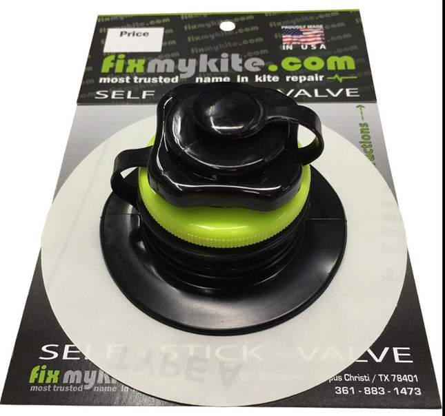 Naish, Airush, Star, RRD, and Switch High Flow Replacement inflate-deflate Valve