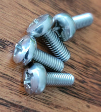 Twin Tip Kiteboard Fin Bolts set of Four M6 x 16mm Stainless Steel