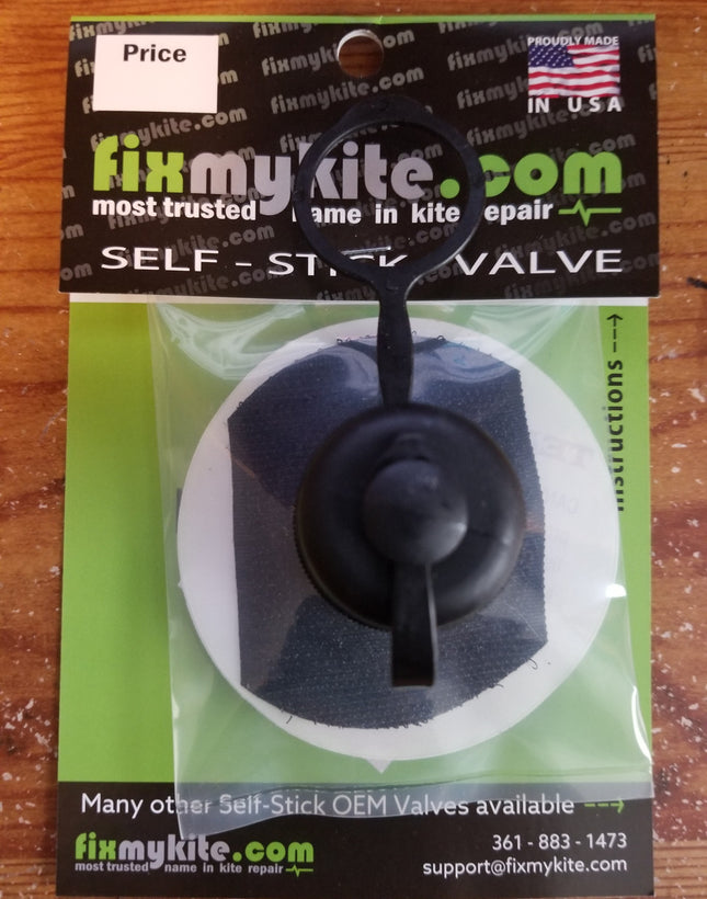 Cabrinha Air Lock 2 Valve Replacement with Velcro