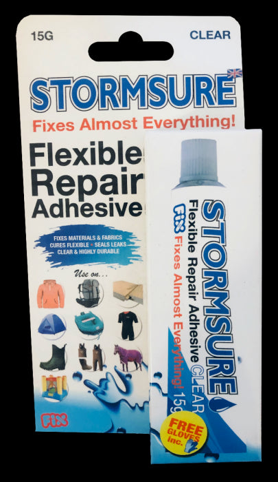 Clear Stormsure Flexible Repair Adhesive 15g