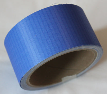 Bainbridge Ripstop Kite Canopy and Sail Repair Tape 2" X 25 feet Roll Blue