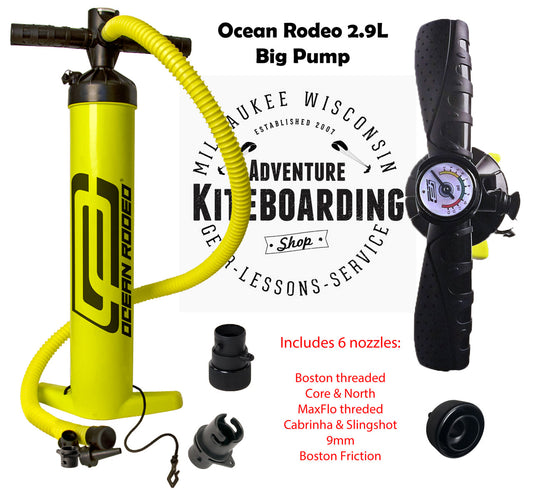 Ocean Rodeo Monster Size Pump with Gauge