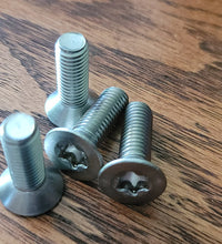 Stainless Steel Torx Head M6 x 25mm Hydrofoil Bolts set of Four