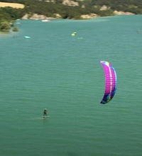 Airwave Koala Foil Kite Sunset on water