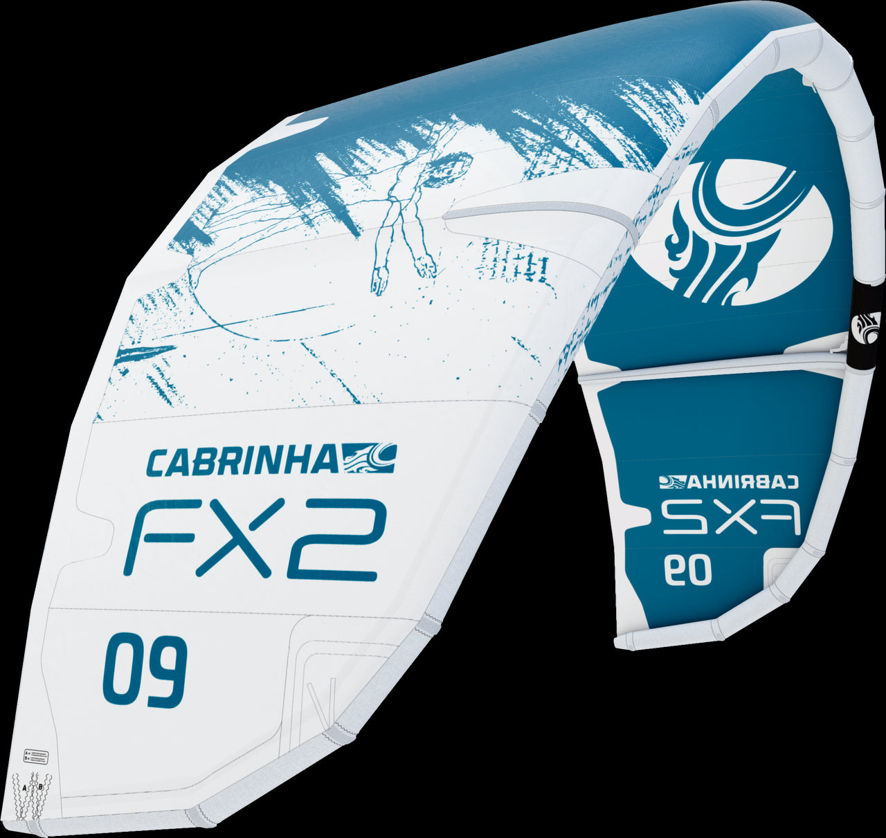2023 Cabrinha FX2 Big Air Kite  Teal