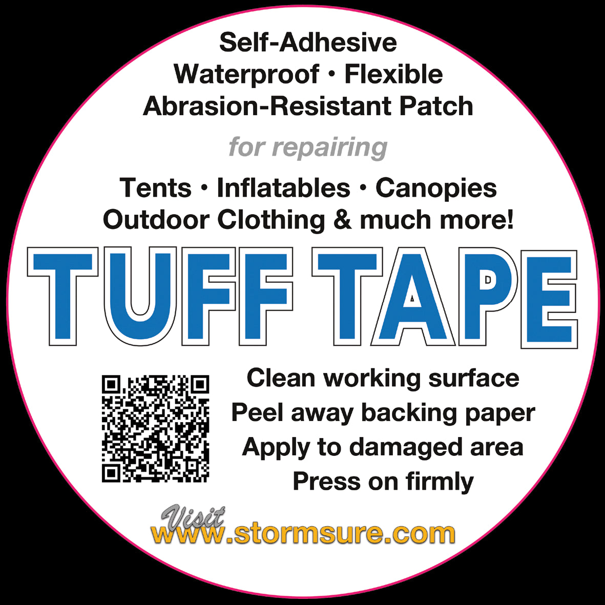 How to Fix Damage and Rips with Stormsure Tuff Tape 